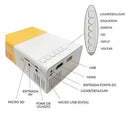 Projetor Portatil LED Projector™ & Controle remoto